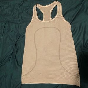 Lululemon Striped Swiftly Tech Tank